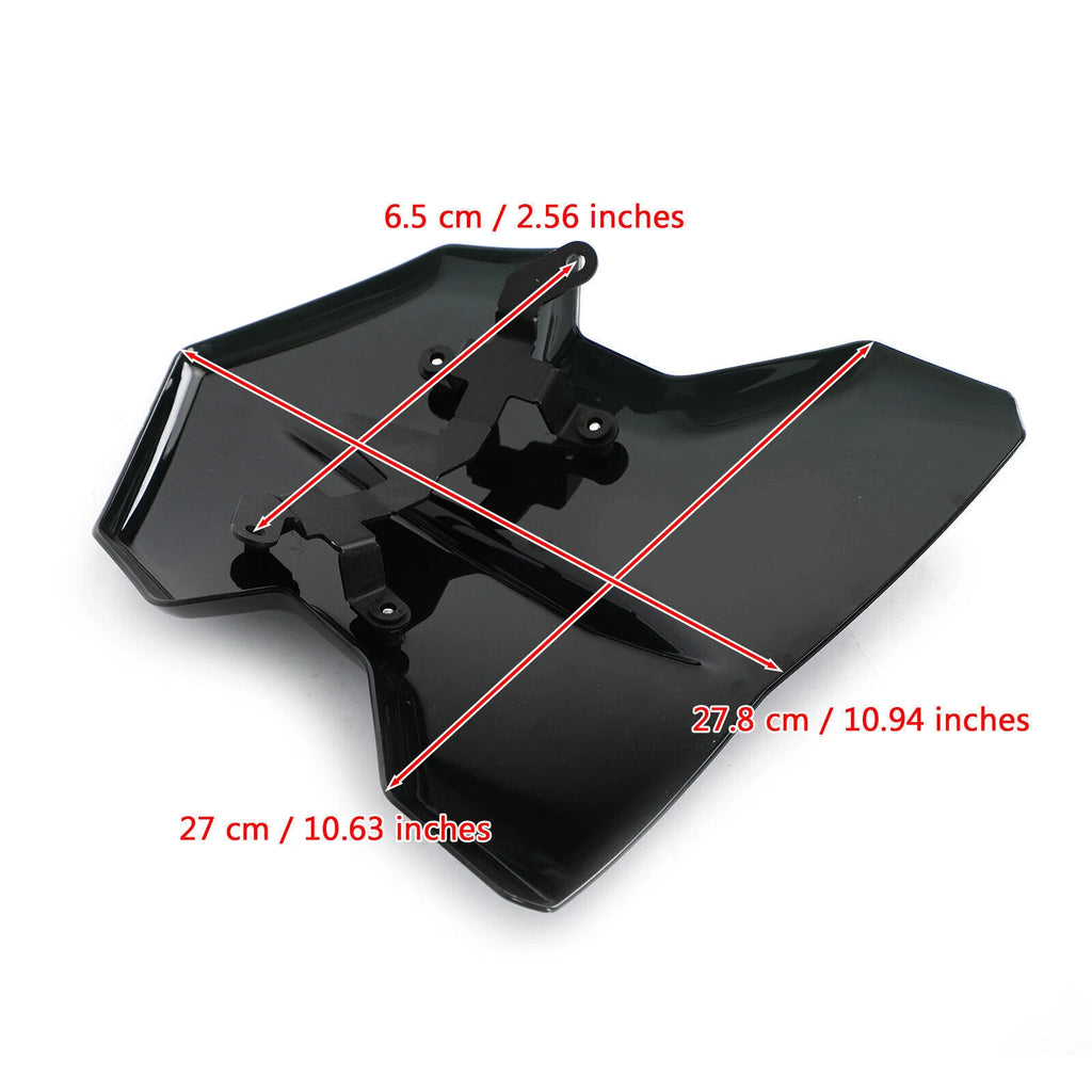 Windscreen Shield Protector for Yamaha MT-03 (2020) Black T9