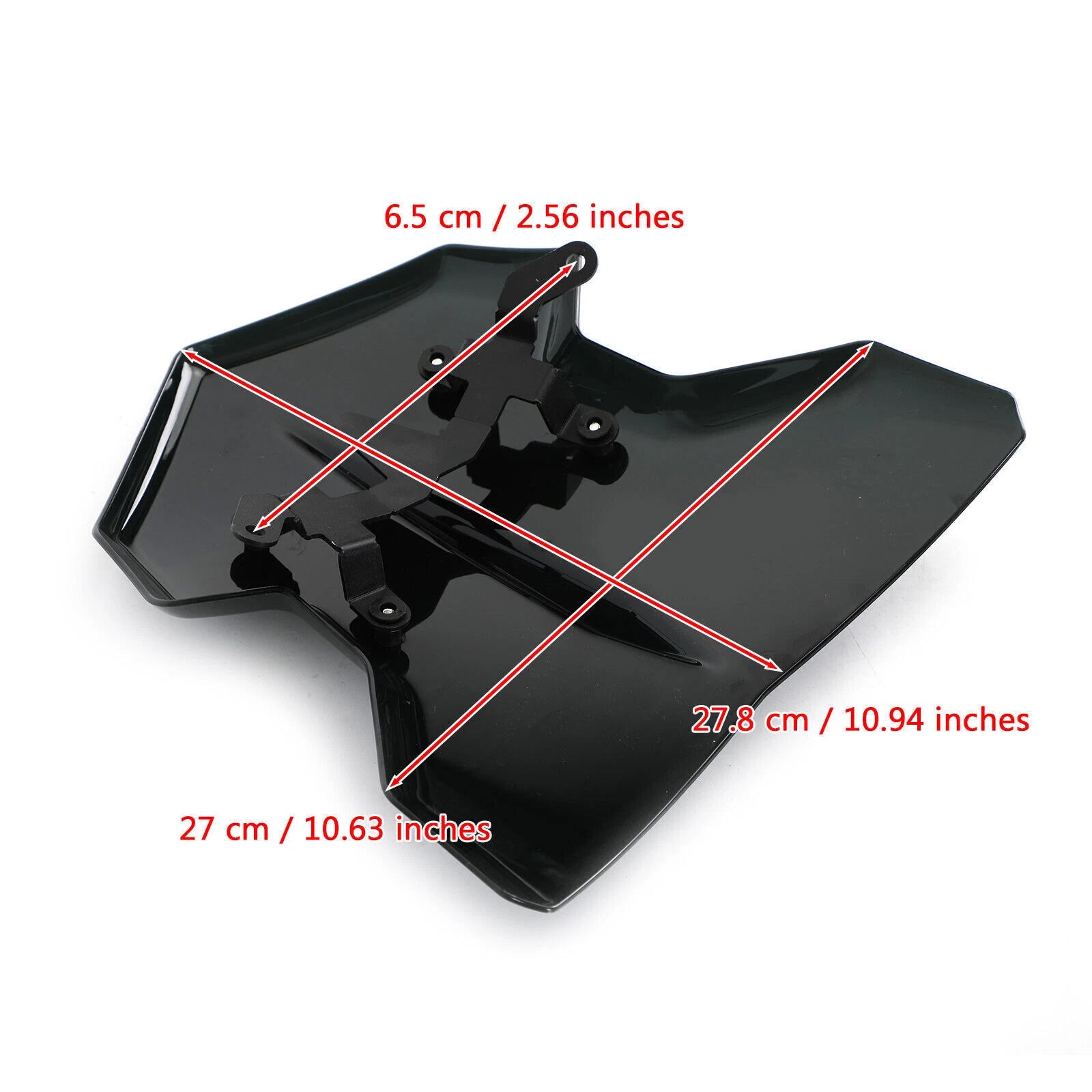 Windscreen Shield Protector for Yamaha MT-03 (2020) Black T9