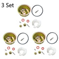 Set of 3 Carburetor Needle Bowl Gasket Float Kit for Honda GX120 GX160 GX200