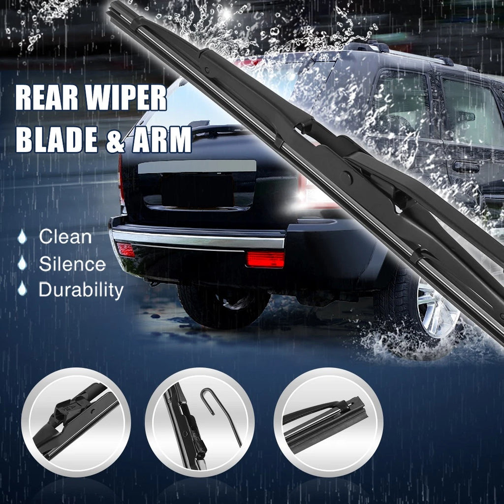 Rear Windshield Wiper Arm Set Replacement for Dodge Caliber (2008–2017)