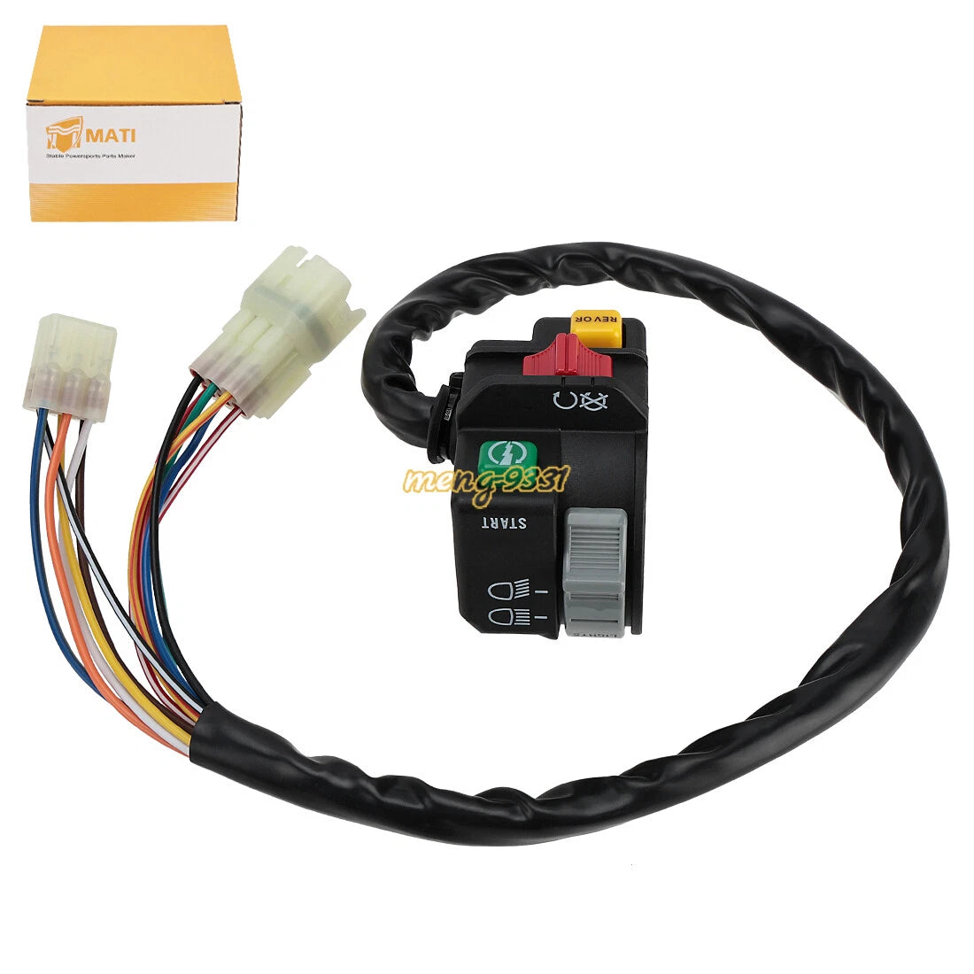 Handlebar Switch Start On Off Headlight for Can-Am Renegade 570 850 1000R (2016)