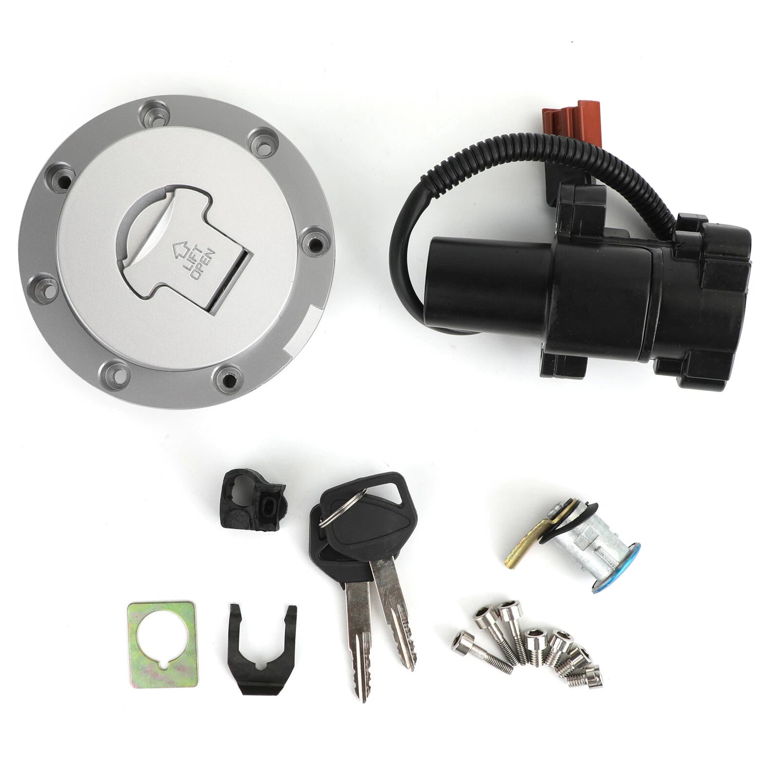 Ignition Switch & Fuel Gas Cap Lock Set for Honda CBR1000RR CBR600RR (2008–2014)
