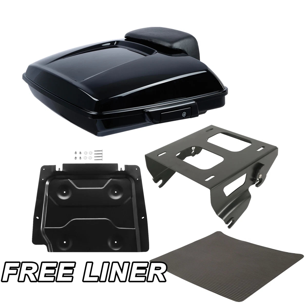 Trunk Backrest Pad for Harley Touring (2014–2025)