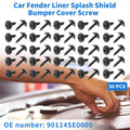 Fender Liner Splash Shield Bumper Cover Screws Kit for Honda Accord (2006–2007)