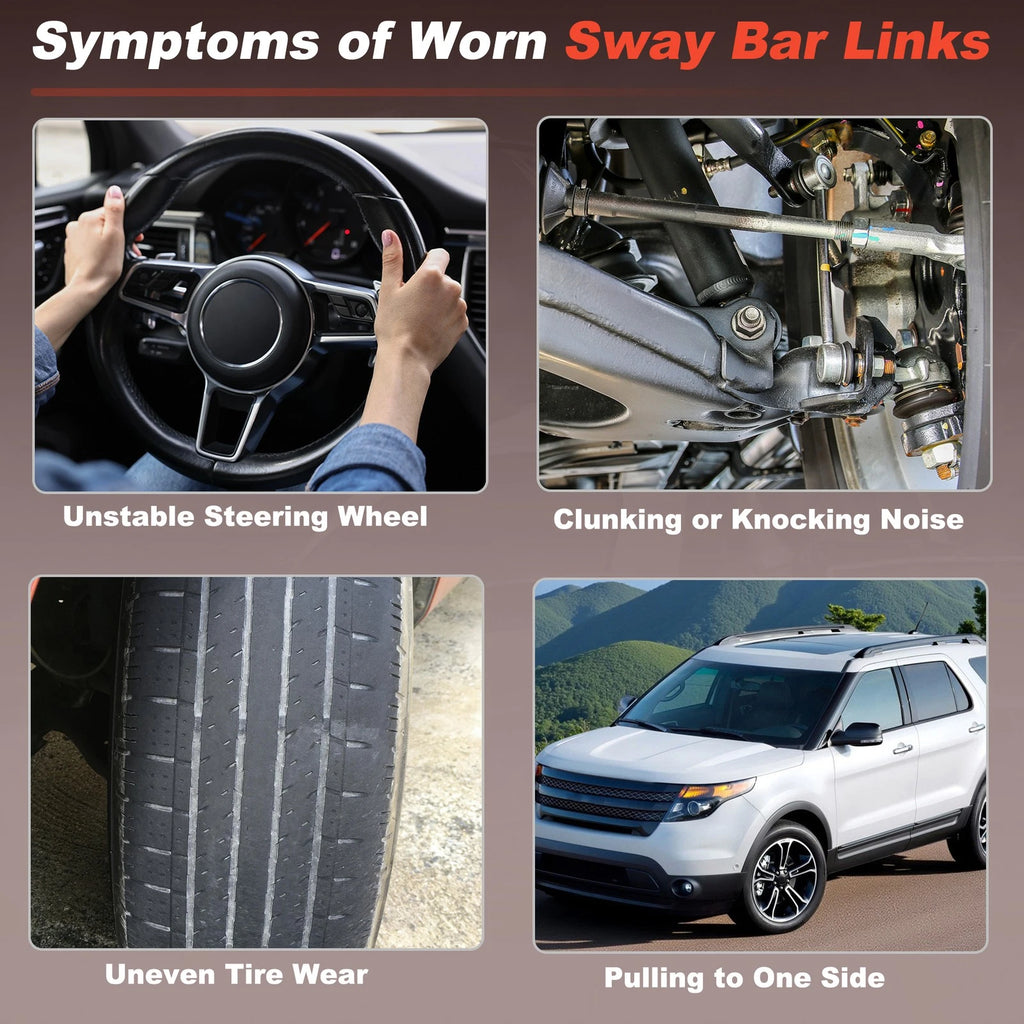 Front Sway Bar End Links for Ford Explorer Police Interceptor (2013–2022)