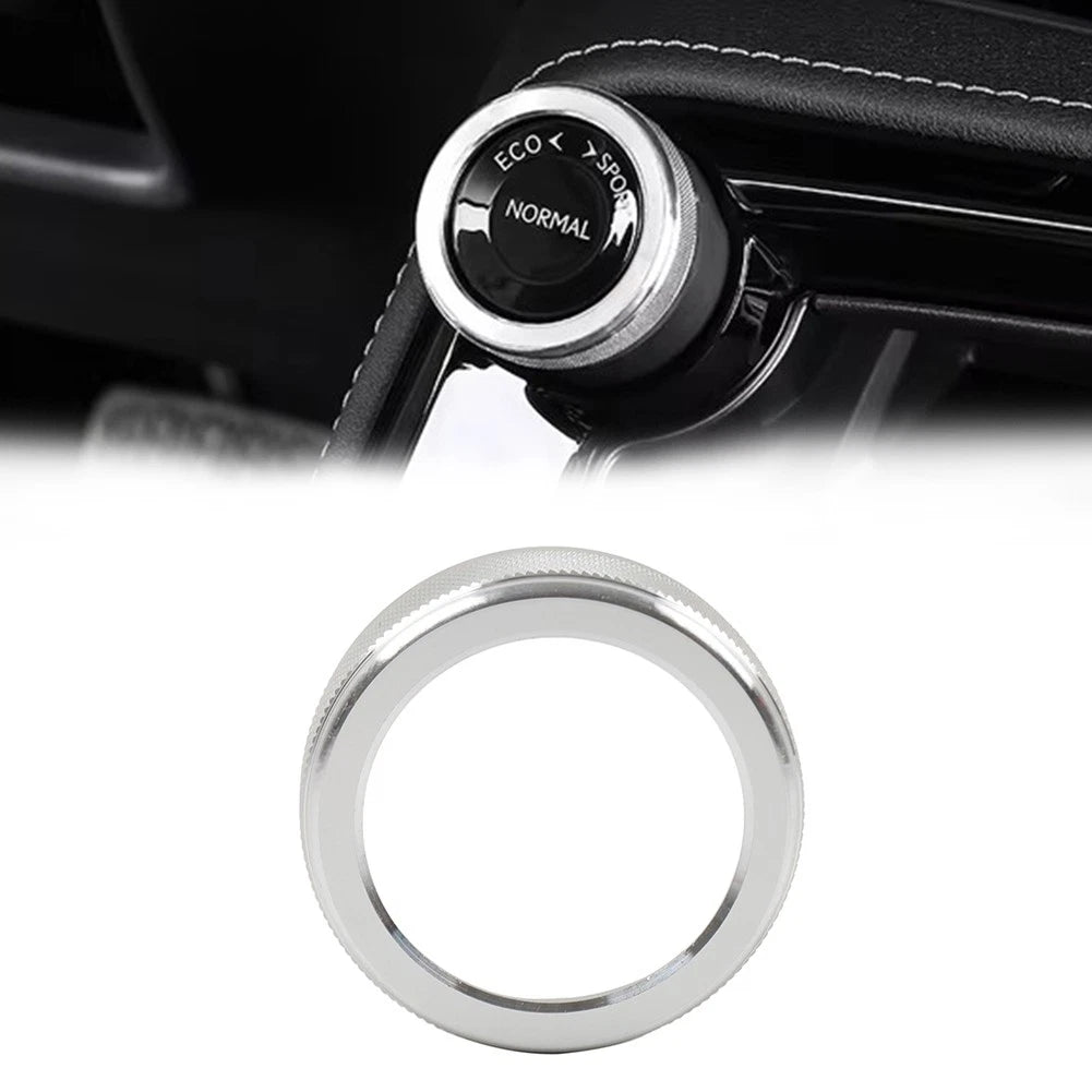 Silver Console Drive Mode Knob Surrounding Ring for Lexus NX250 350 450h (2022–2024)