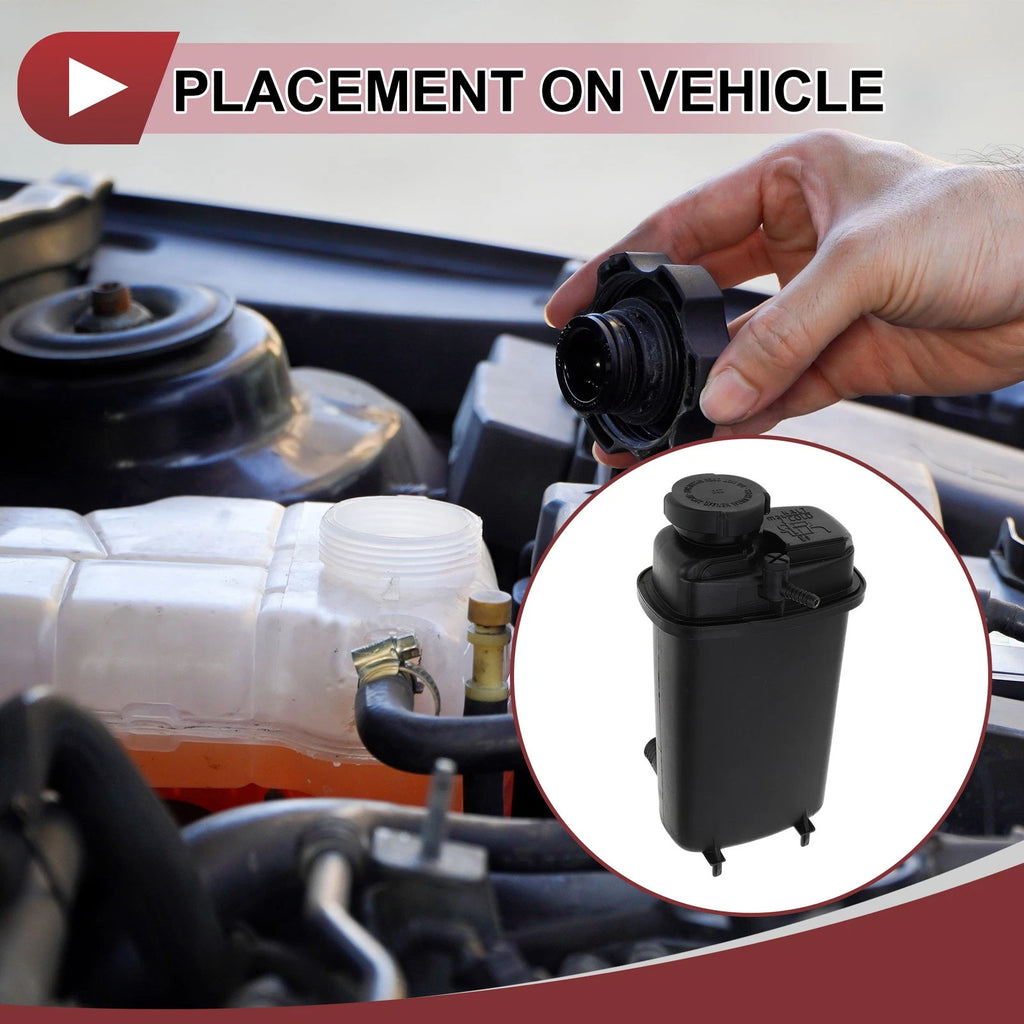 Coolant Expansion Overflow Tank Replacement with Cap for BMW 540i 740i (1997–2003)