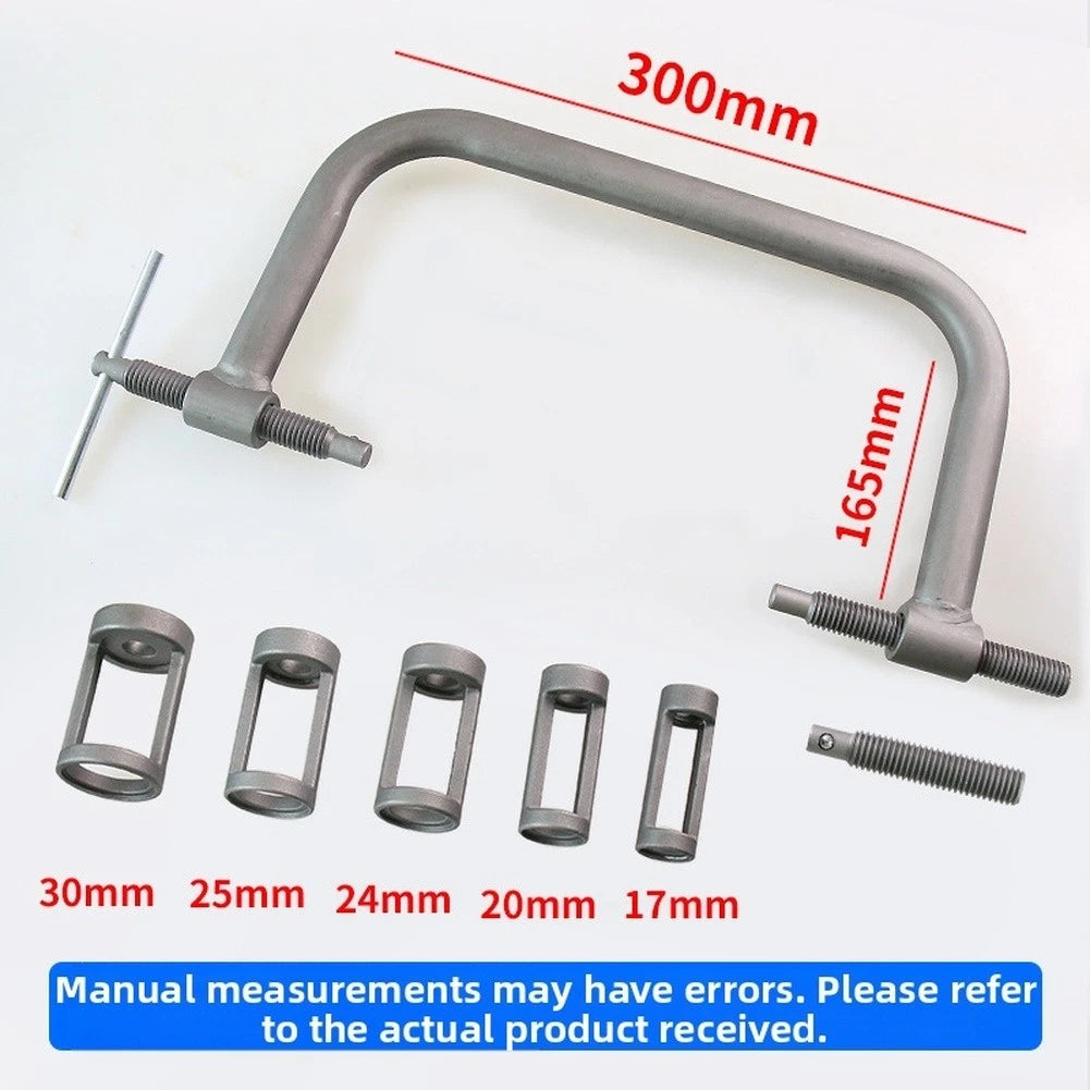 Valve Spring Compressor Tool Set for Automotive Engines (Solid & Hollow Types)