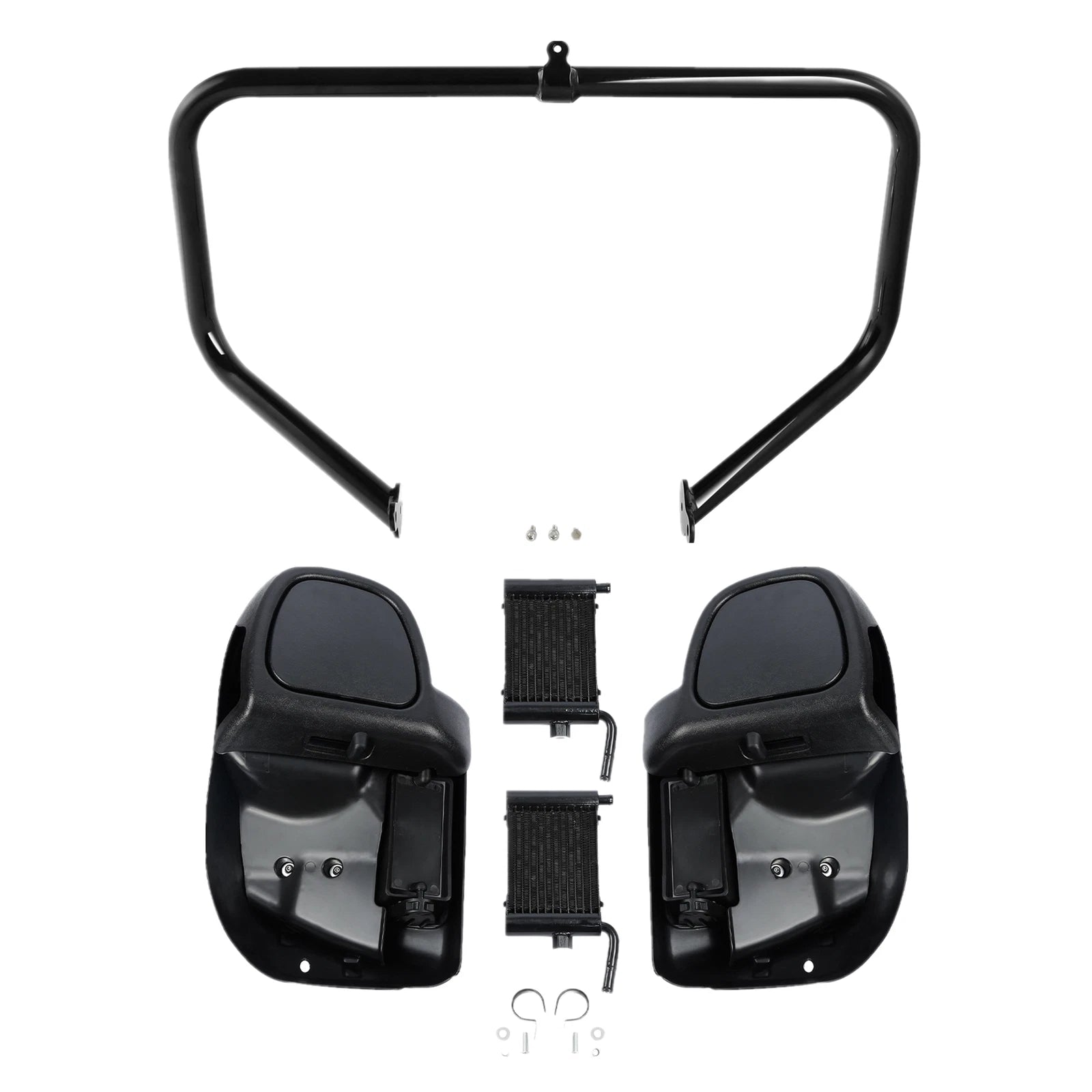 Lower Vented Fairings Radiators Engine Guard Bar for Harley Touring (2014–2024)