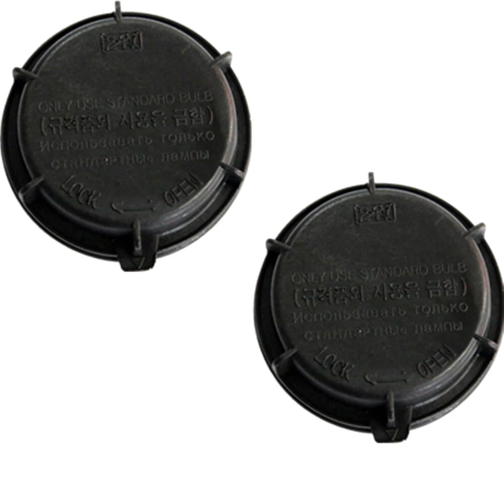 2x Headlight Lamp Dust Cap 921402M010 For Kia Optima 11-16, Hyundai Tucson 16-20