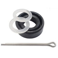 Lower Unit Oil Seal Set of 3 for Honda Outboard (91253-ZV0-003, 90757-ZV0-000, 90507-921-000)