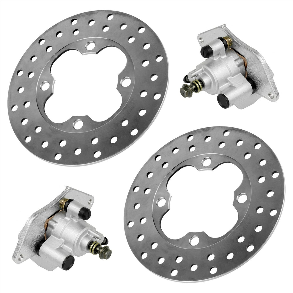 Front Brake Disc Rotor and Caliper for Honda Rancher 420 TRX420FE (2009–2013)