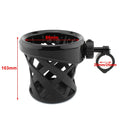 1 Pc Drink Cup Holder with 7/8"-1" Clamp for Motorcycle (Chrome)