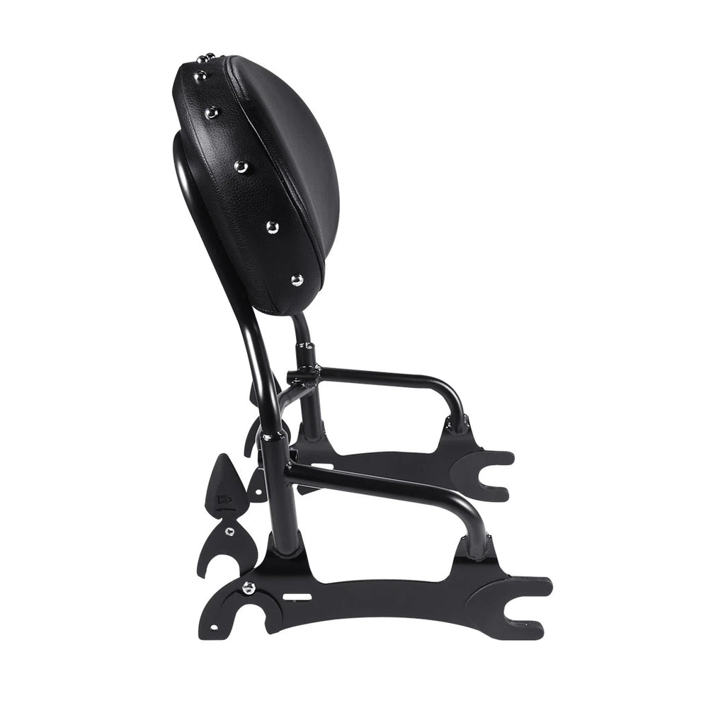 12" Black Sissy Bar Backrest for Indian Chief (2014–2018)