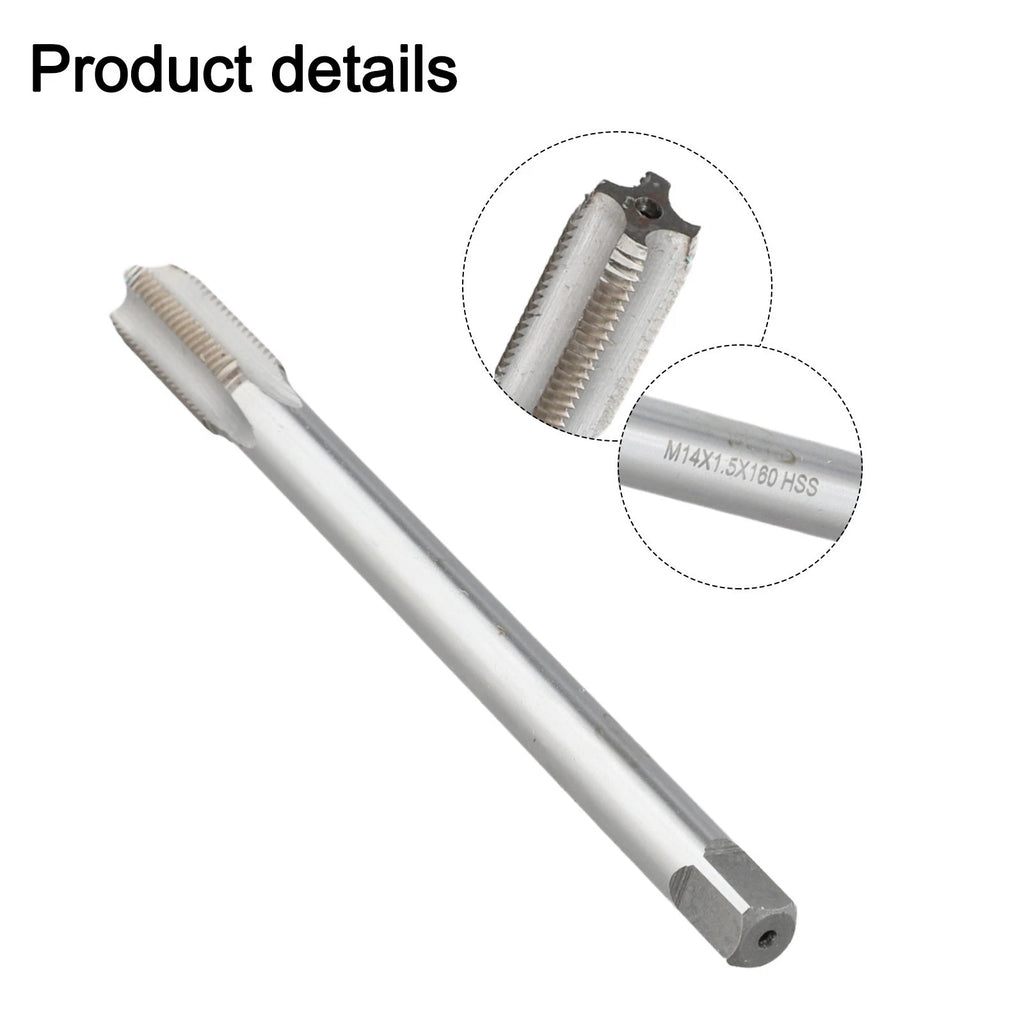 Extra Long Metric Thread Tap for Shallow Holes (Straight Flute)