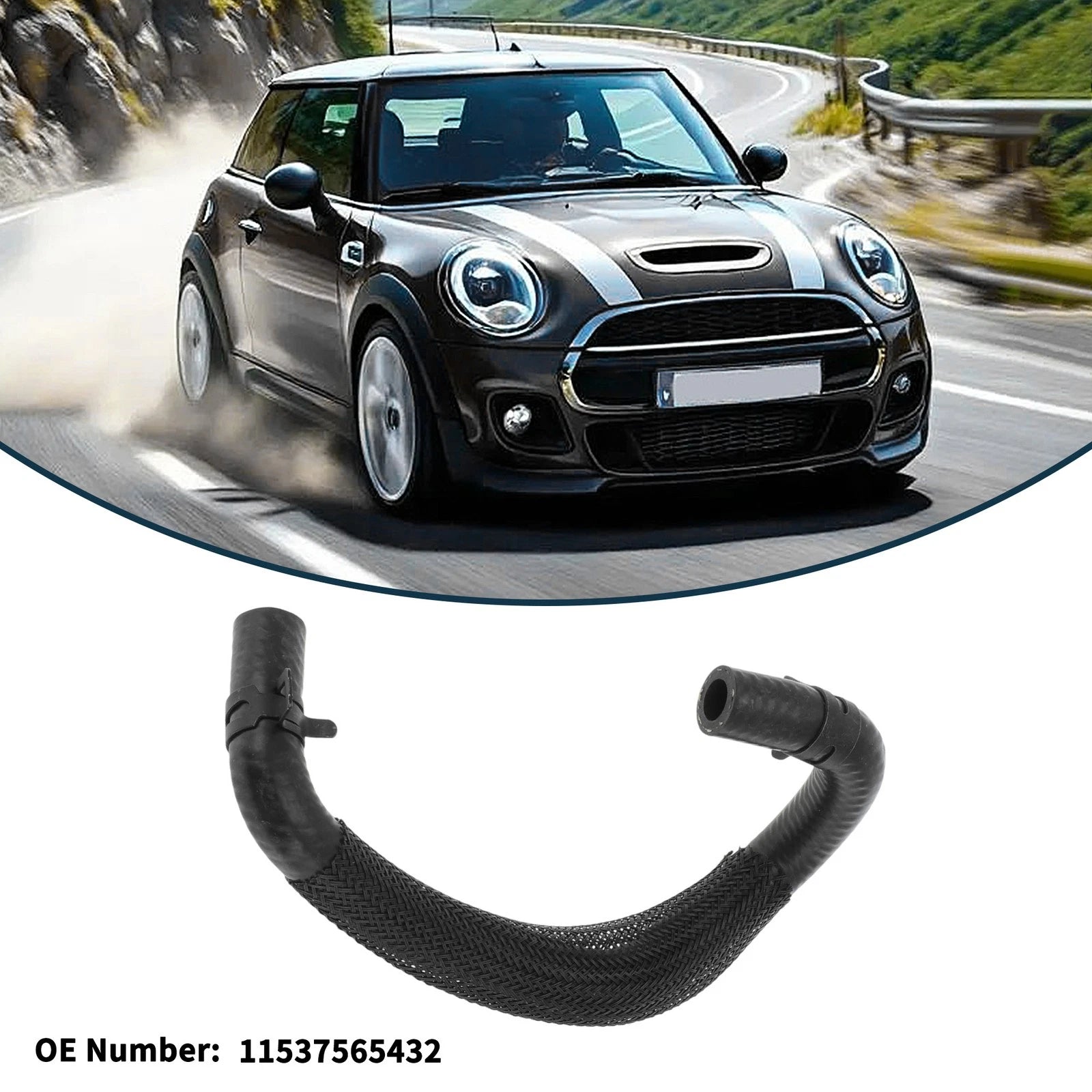 Radiator Hose Rubber Coolant Pipe for BMW Mini R55 (2008–2016)