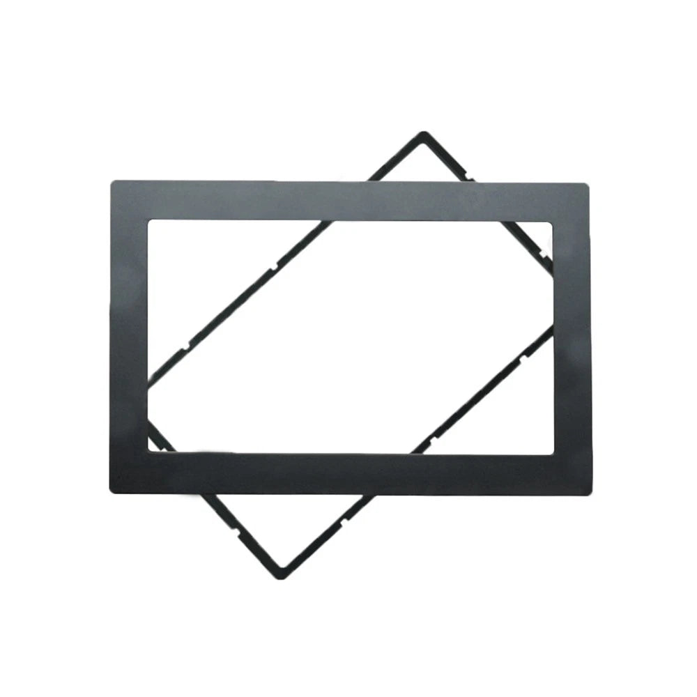 2 DIN Decorative Frame Trim for Car Radio Panel (Universal Fit)