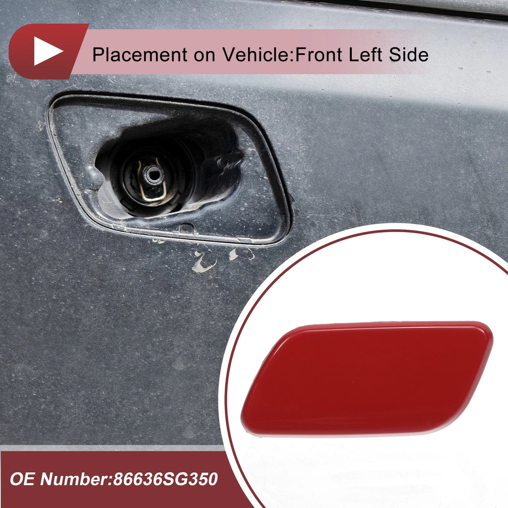 Washer Nozzle Cover Cap Front Left Replacement for Subaru Forester (2016–2018)