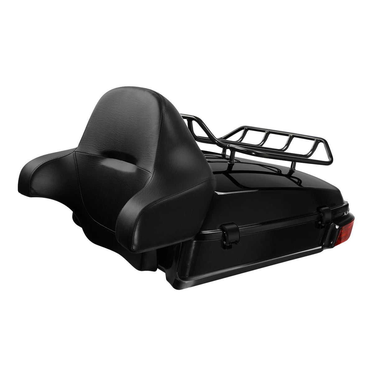 Chopped Trunk Pad Luggage Rack Light for Harley Touring Road Glide (2014–2026)
