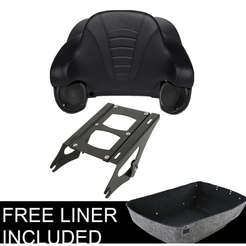 Trunk & Speakers Mount Rack Pad for Harley Touring (2014–2025)