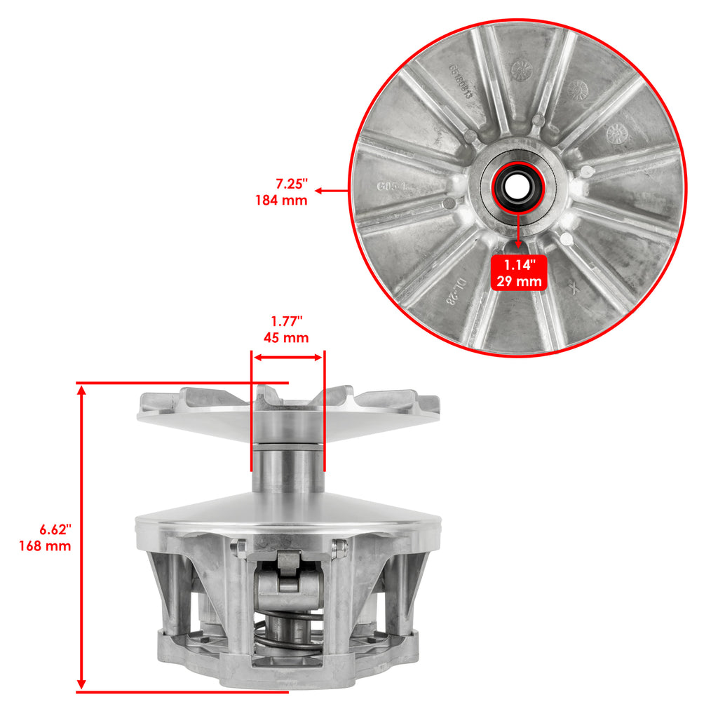 Clutch Kit Complete Primary Drive for Polaris M1400 GAS (2015–2016)