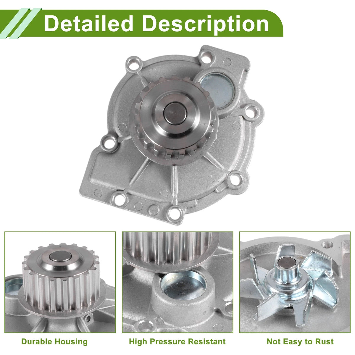 Engine Water Pump for Volvo S60 (2000–2010) No. 272481 Cooling Pump