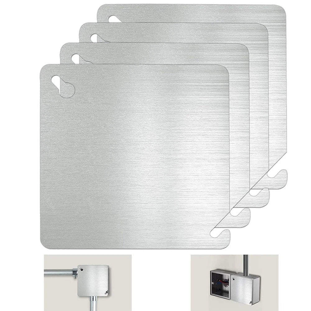 Square Junction Box Cover for Circuit Breaker and Switch Installations