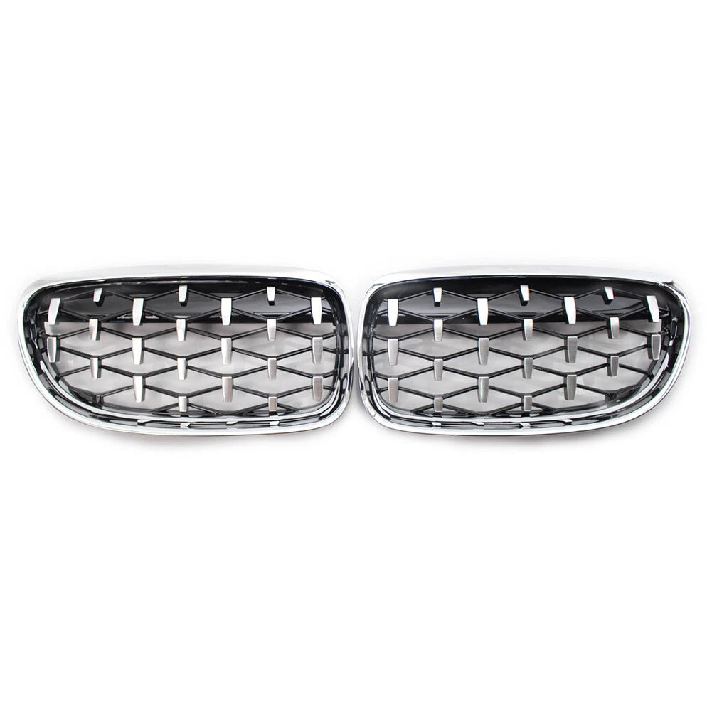 Front Kidney Grill Diamond Grille for BMW 3 Series E90 E91 (2008–2012)