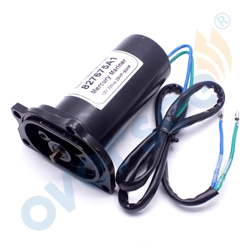 Trim Motor for Mercury Mariner Outboard 25-50HP (827675A1, 10828, 18-6286, 6255)