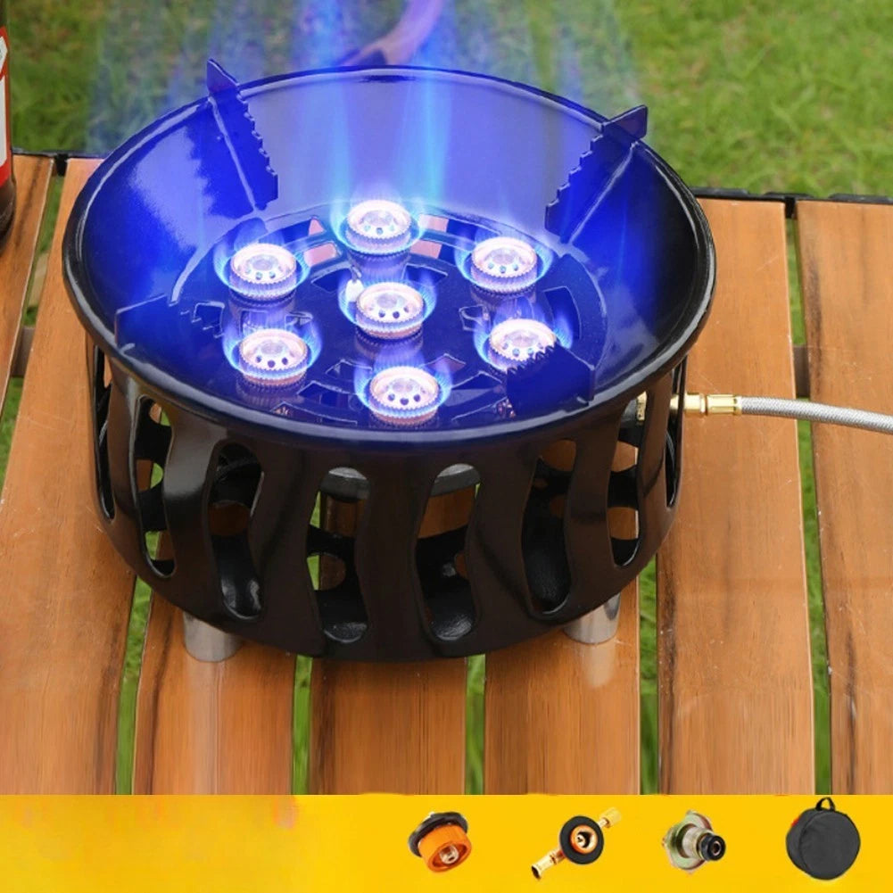 Portable Gas Burner for Camping Trip (19800W)