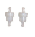 2Pcs Inline Fuel Filter 646-24251-02 for Yamaha 4hp 6hp 9.9hp
