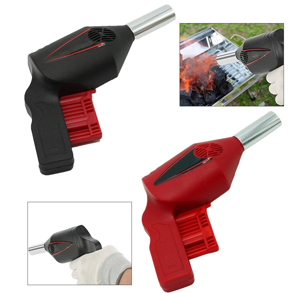 Handheld Charcoal Blower for Efficient Grilling and Fire Ignition Tool