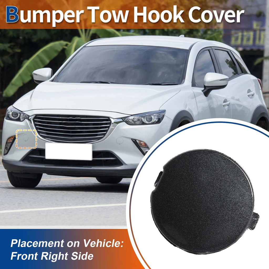 Front Tow Hook Cover Replacement for Mazda CX-3 (2016–2022)