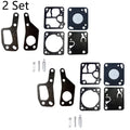 2 Set Carburetor Gasket Kit Replace For Walbro K1- MDC McCulloch Power Mac 6 MDC