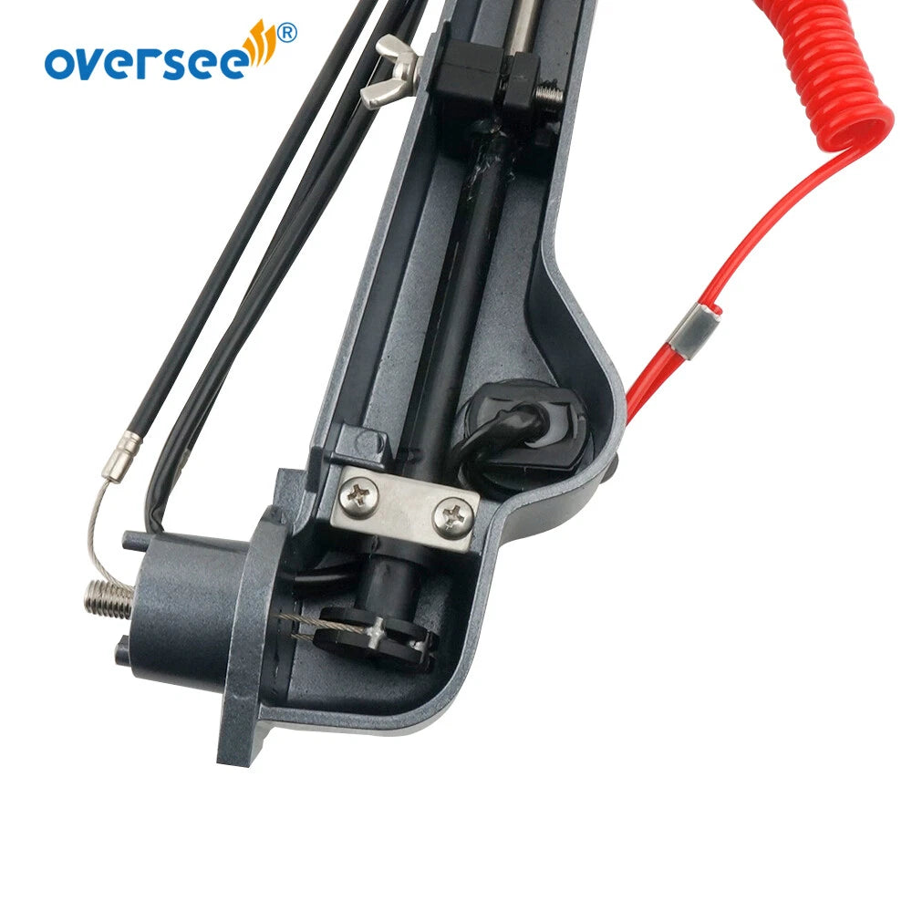 Steering Handle Assembly for Yamaha Outboard (63V-42111-01-4D, Parsun T15-01020001)
