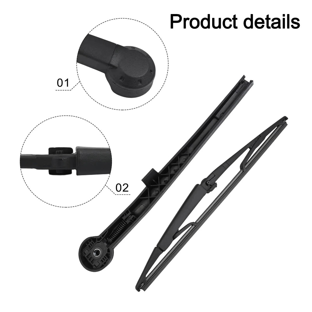 Replacement Wipers for Jeep Commander (2006–2010)