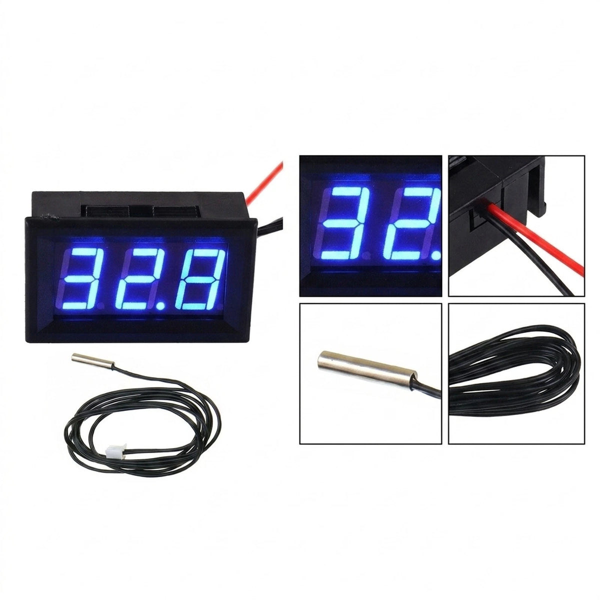 Tool Probe Thermometer -50 to 110°C 12V Detector