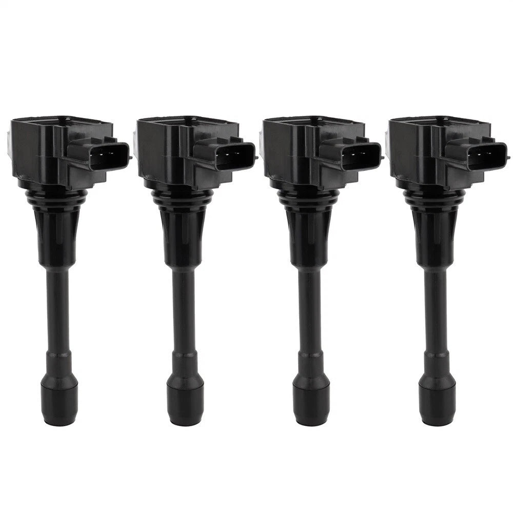 Set of 4 Ignition Coils 10055682 for Nissan Versa (2012–2019)
