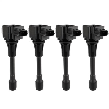 Set of 4 Ignition Coils 10055682 for Nissan Versa (2012–2019)