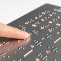 Tactile Braille Learning Tool Metal Board for Blind Education (2023)