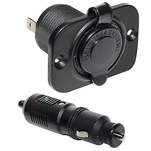 Blue Sea 1015 12V DC Plug & Dash Socket for Marine Applications (1010 & 1011)