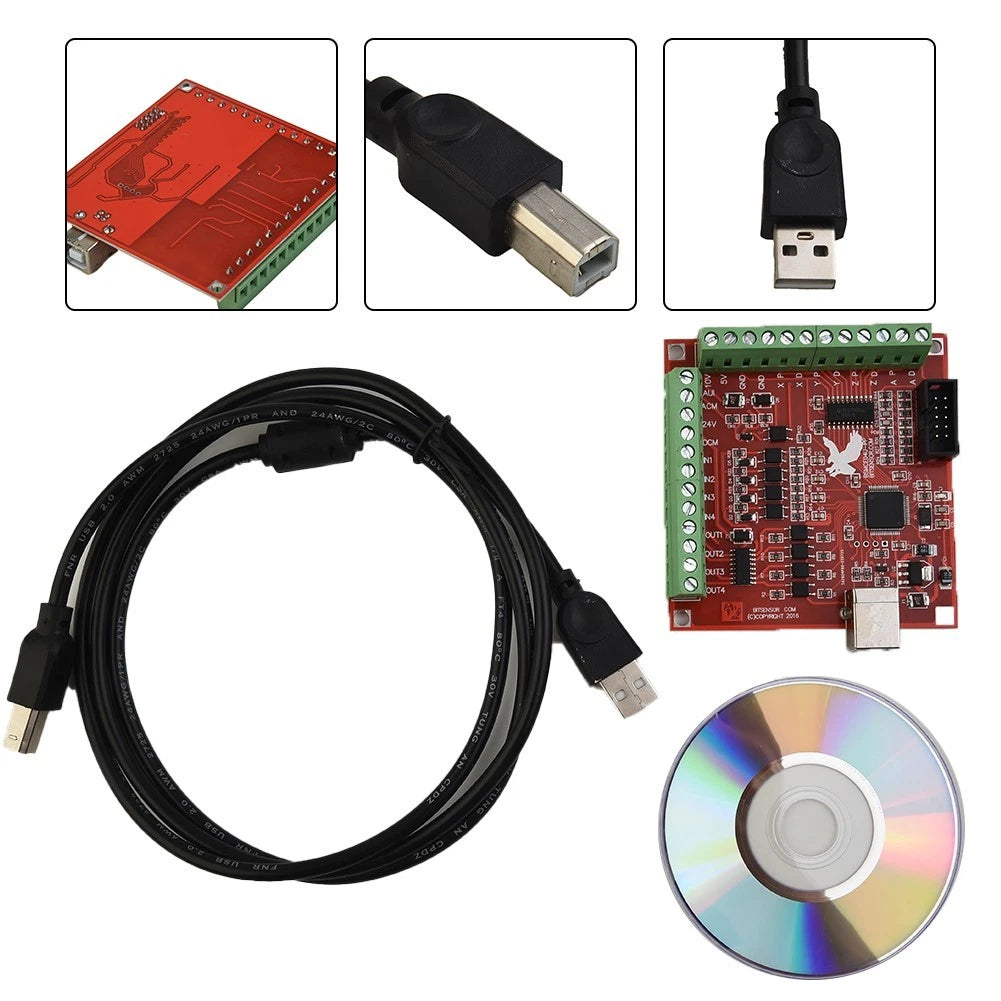 USB CNC Controller Card Set for Motion Control (0-10V Output)
