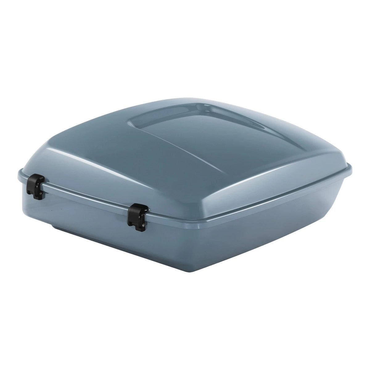 Chopped Trunk for Harley Road Street Glide (2014–2025) Sharkskin Blue Firestorm
