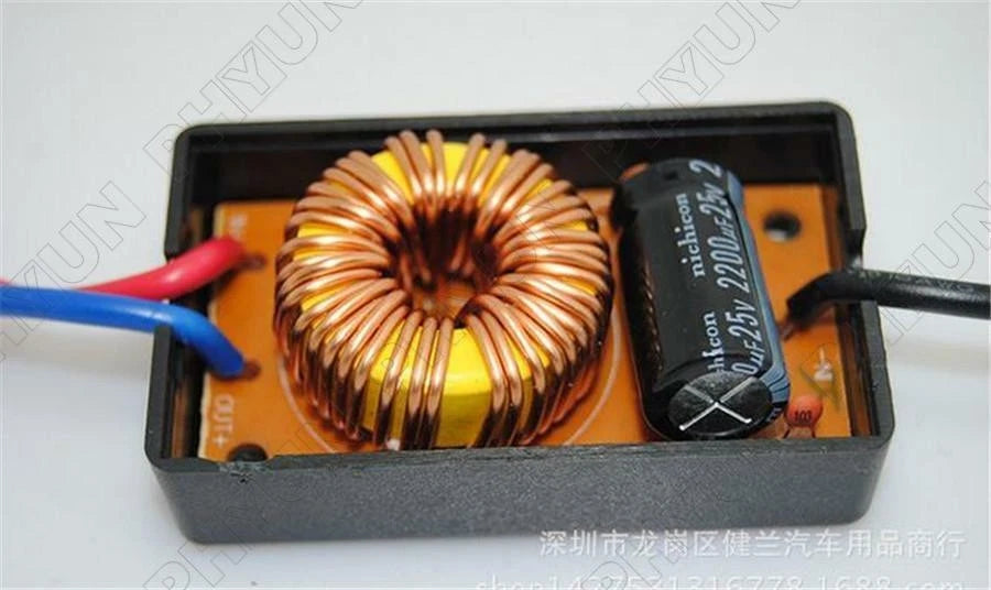 12V Car Audio Power Noise Filter Eliminator Isolator