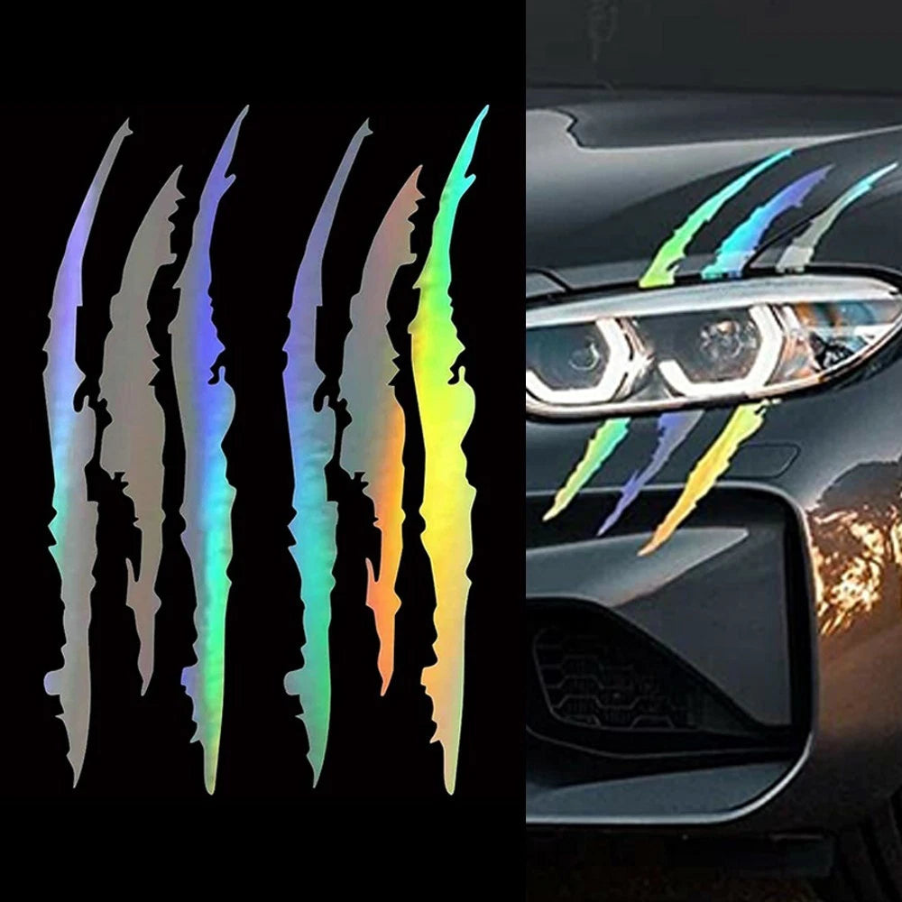 Reflective Headlight Stickers for Auto Car (Universal Fit)