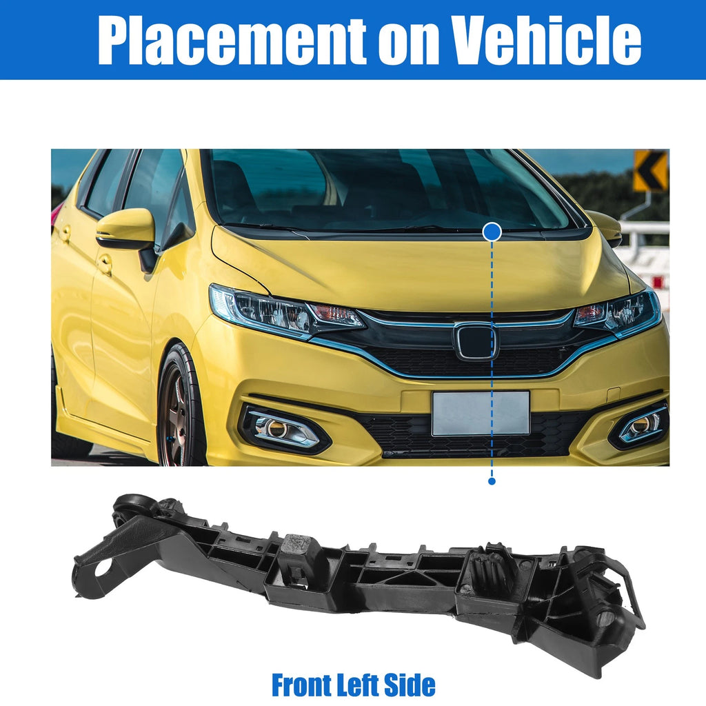 Left Side Front Bumper Mounting Support Bracket for Honda Fit (2015–2020)