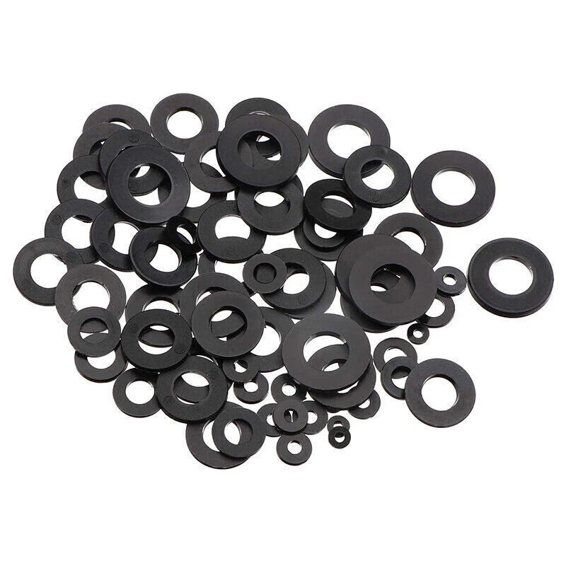 250pcs Plastic Washers for Metric M2-M8 Assortments