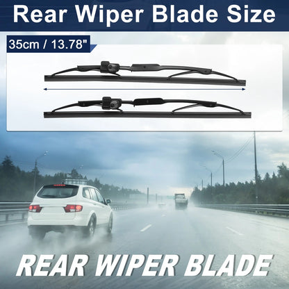 Set of 2 Rear Windshield Wipers for Toyota Sequoia (2001–2007) 8524234011