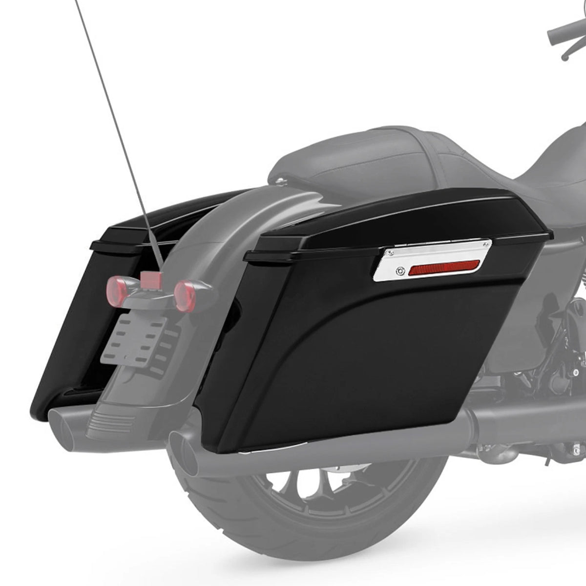 5" Stretched Saddle Bags & Rear Fender for Harley Electra Glide (2009–2013)