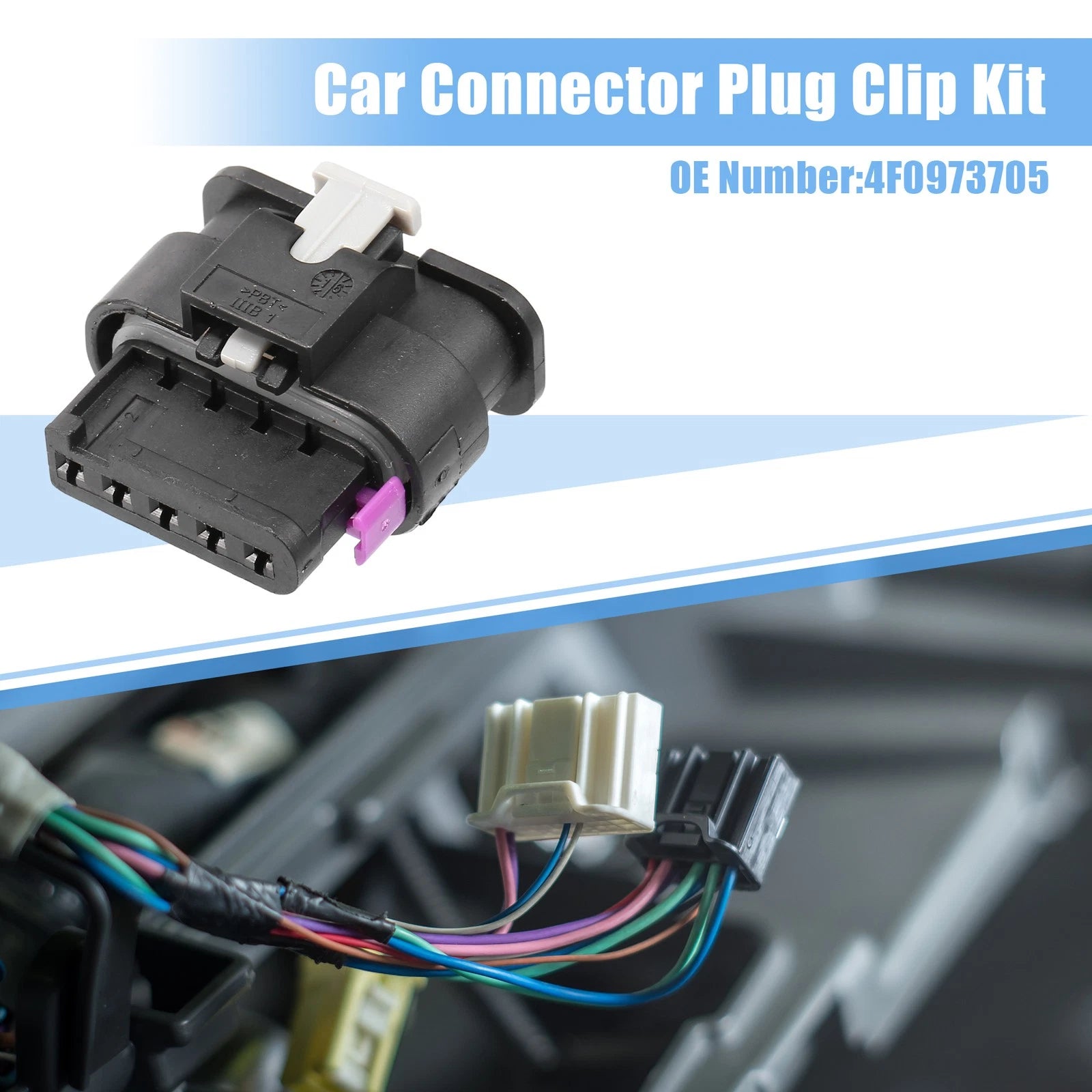 Mass Air Flow MAF Connector Adapter Kit 5 Pin for VW Audi (2005–2015)